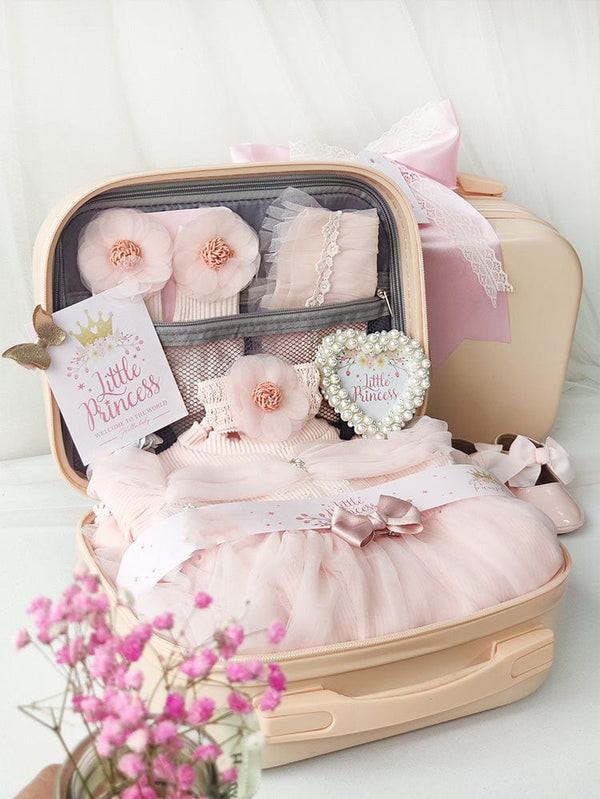 Momorii Luxury Baby Gift Set for Girl, 6-12m / Set B