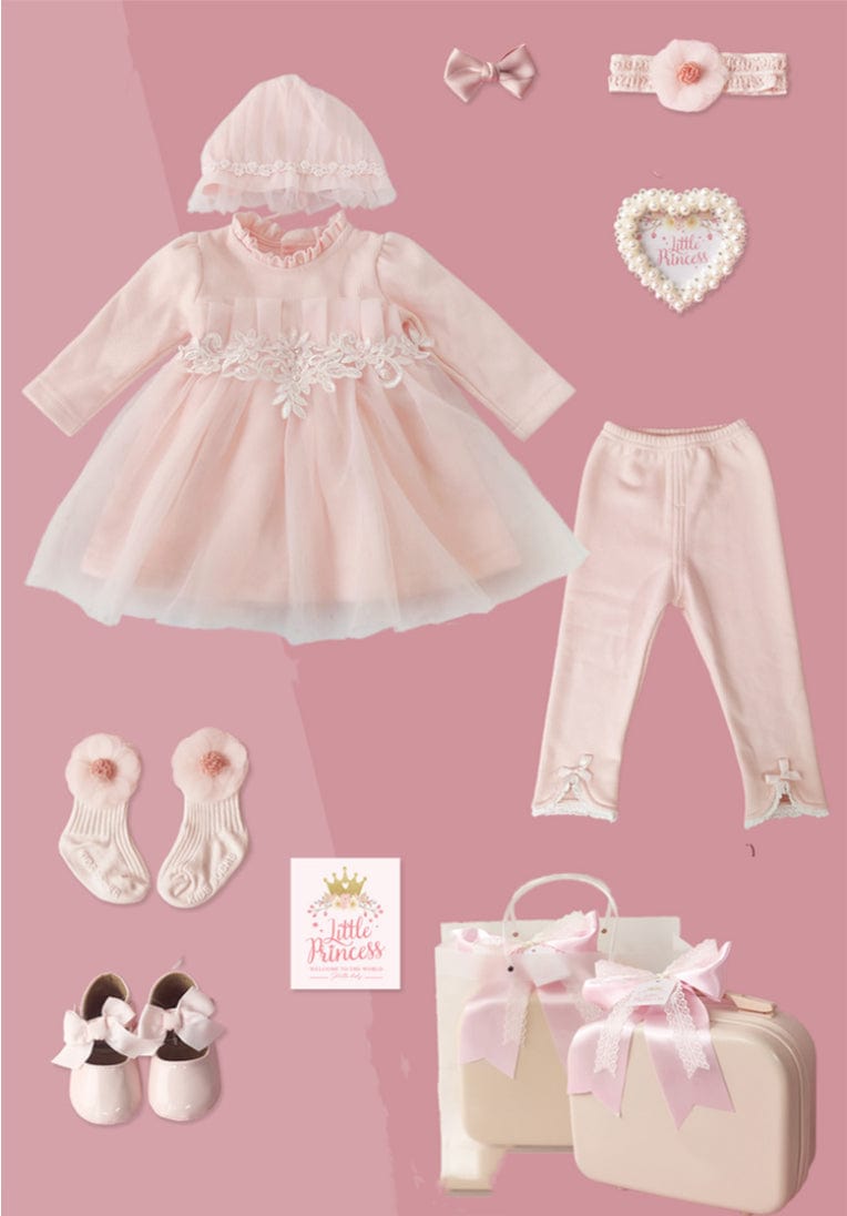 0-3M / SET B Pink Lady Baby Gift Set