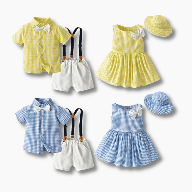 Boy and girl sibling 2025 matching outfits