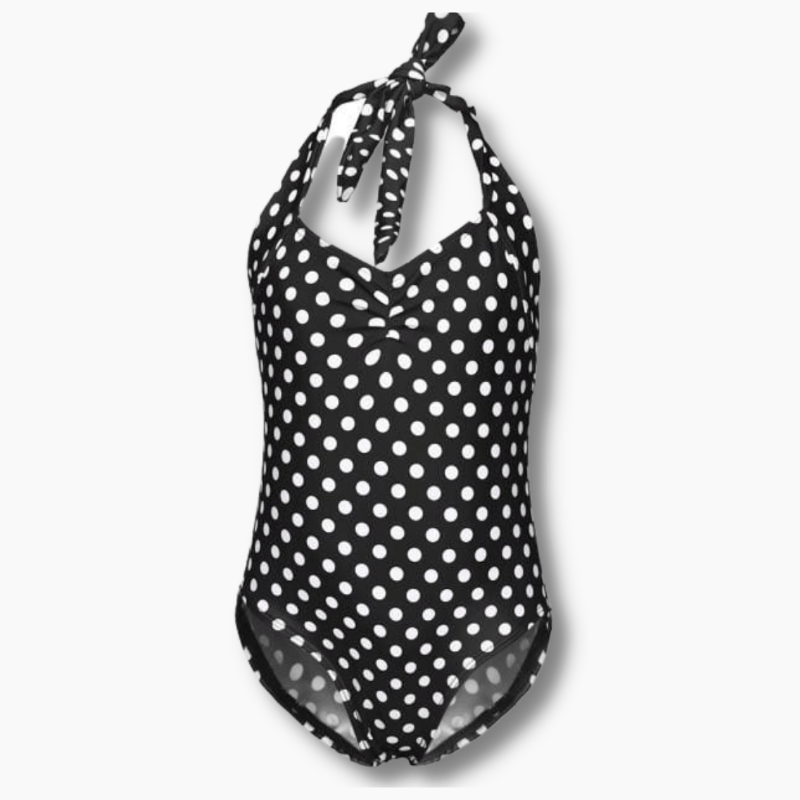 Girl's Clothing Polka Dot Print Swimsuit