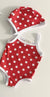 Red / 3M Polka Dot Swimsuit