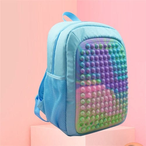 Woosir Rainbow Large Pop Backpack for Kids