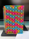 Fidget notebook A1 Pop Its Notebooks