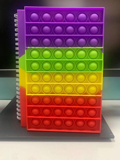 Fidget notebook A2 Pop Its Notebooks