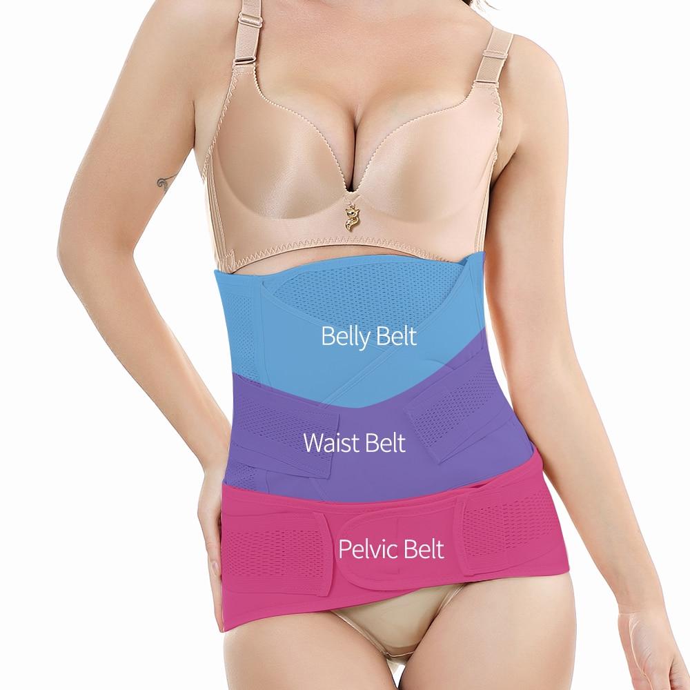 3 in 1 Postpartum Belly Support Recovery Wrap – Postpartum Belly Band,  After Birth Brace, Slimming Girdles, Body Shaper Waist Shapewear, Post  Surgery