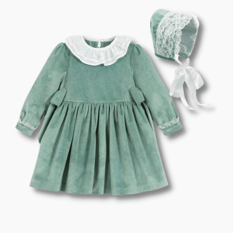 Girl's Clothing Princess Velvet Dress