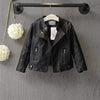 Girl&#39;s Clothing black 4 / 6T PU Coat Jacket