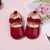 R / 7-12 Months / CN PU Leather Bowknot Princess Shoes