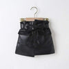 Girl&#39;s Clothing black / 5-6T PU leather skirts