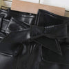 Girl&#39;s Clothing PU leather skirts