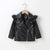 Girl's Clothing punk street style leather jacket