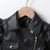 Girl's Clothing punk street style leather jacket