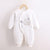 Pure cotton one-piece baby