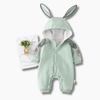Boy&#39;s Clothing Rabbit Ears Baby Hooded Rompers