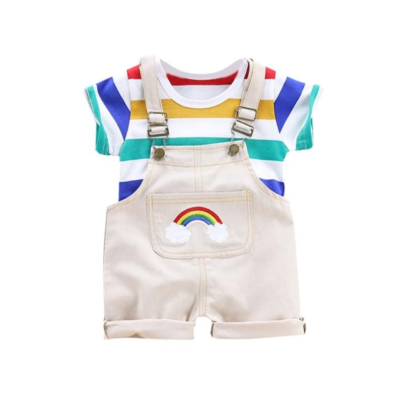 Boy's Clothing Rainbow Baby Outfit