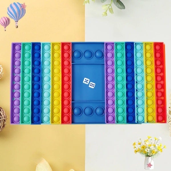 Rainbow Push Bubble Pop Fidget