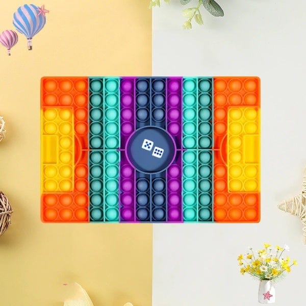 R Rainbow Push Bubble Pop Fidget