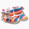 Shoes Rainbow Striped Baby Boots