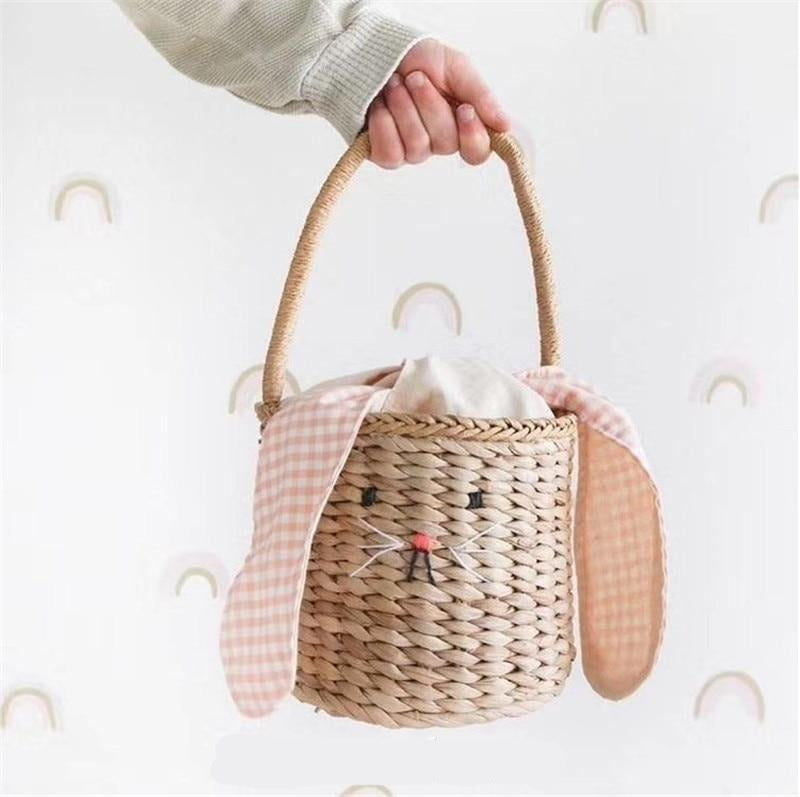 Accessories Rattan Basket Bag