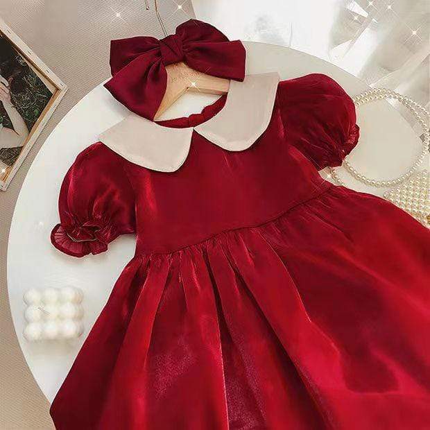 Girl's Clothing Red Princess Dress