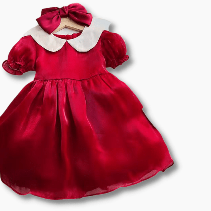 Girl&#39;s Clothing Red Princess Dress