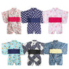 Retro Kimono Summer  Baby Girl Clothing Romper Jumpsuit Short-sleeved Bathrobe Newborn Baby Kimono Unisex Playwear Custume