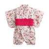 E / 6M Retro Kimono Summer  Baby Girl Clothing Romper Jumpsuit Short-sleeved Bathrobe Newborn Baby Kimono Unisex Playwear Custume