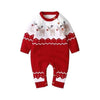 Red / 6M Rompers Christmas