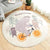 Play Mat 11 / 100x100cm Round Kids Bedroom Carpets