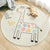 Play Mat 09 / 100x100cm Round Kids Bedroom Carpets