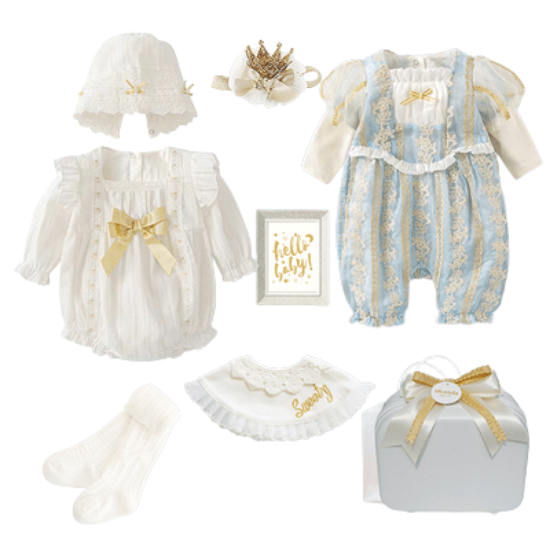 0-3M / SET A Royal Baby Gift Set