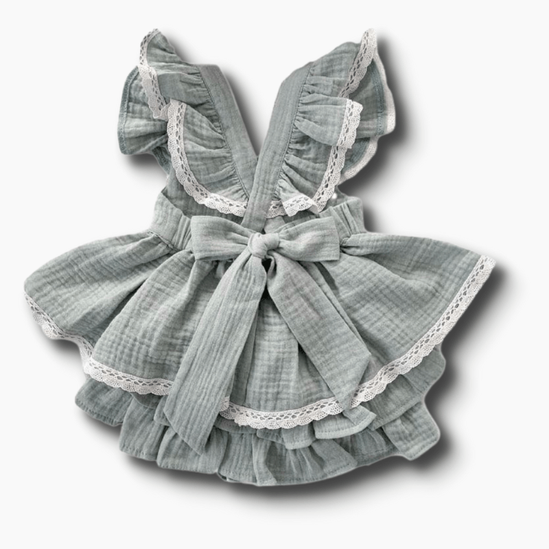 Baby & Toddler Ruffle Sleeve Baby Romper