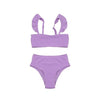 Girl&#39;s Clothing Purple / 160 Ruffled Bikini Set Swimsuit