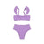 Girl's Clothing Purple / 160 Ruffled Bikini Set Swimsuit