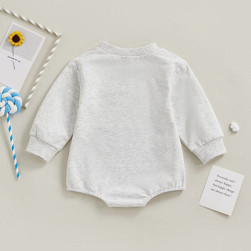 Rugby Print Jumpsuit Outfit Infant Girl Boys Playsuit Clothes