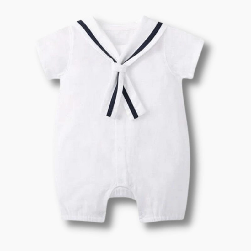 Boy&#39;s Clothing Sailor Collar Romper