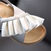 Accessories Sandals Leather Ruffles Sandals