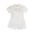 Boy's Clothing White / 6M Short Sleeve Lapel Romper + Suspender Pants