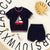 Boy's Clothing 82W671-2 / 12M Short Sleeve Newborn Tee Tops + Bottoms 2pcs Outfits