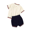 Boy&#39;s Clothing Short Sleeve Newborn Tee Tops + Bottoms 2pcs Outfits