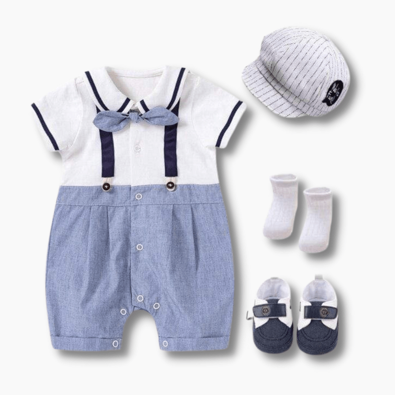 Boy's Clothing Short Sleeve Romper Suit