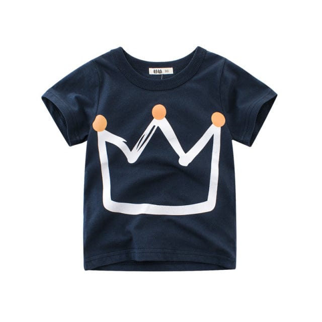 9350 blue / 3T / China Short Sleeves Summer Clothing