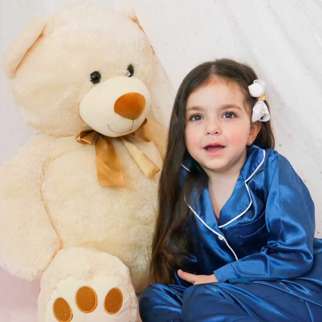 Girl's Clothing Silk Satin Kid Pajamas