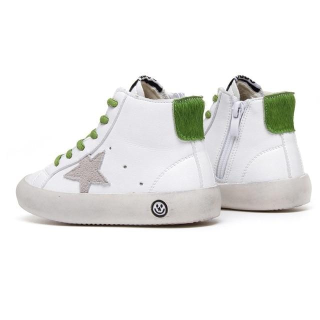 Shoes Green / 29 Silver Star Sneakers