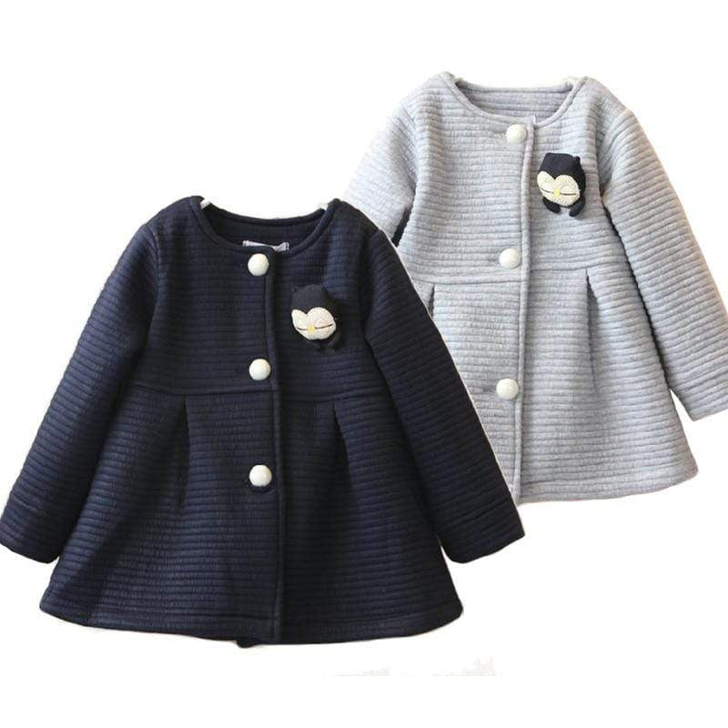 Girl's Clothing Single Breasted Toddler Jacket