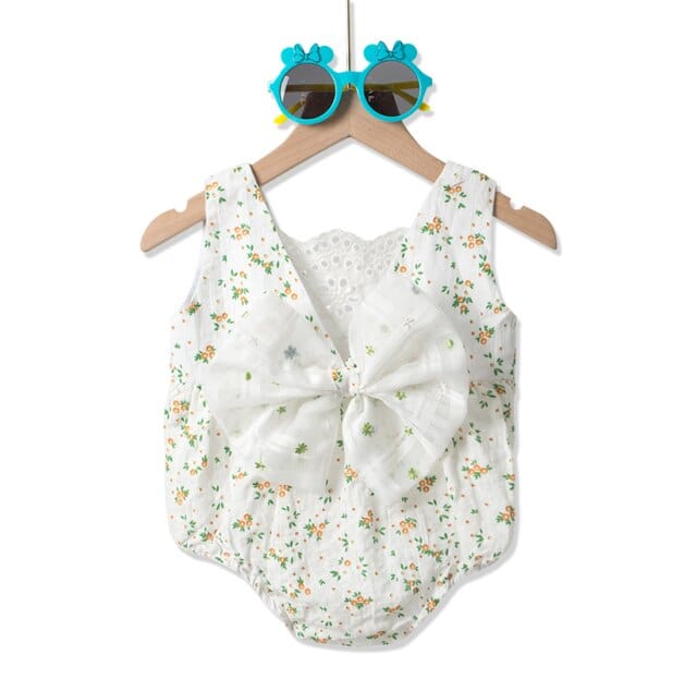 KBNT1105 / 12-18M / China Sleeveless Baby Girls Bodysuits