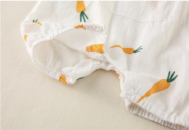 Girl's Clothing Sleeveless Cartoon Romper