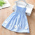 Girl's Clothing Blue / 3T Sleeveless Gingham Dress