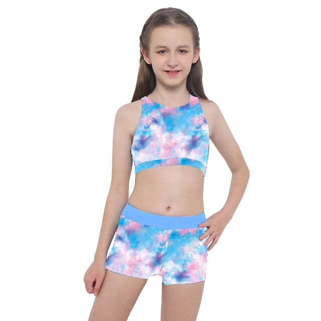 Pink / 8 Sleeveless Top Sport Yoga Running Gym