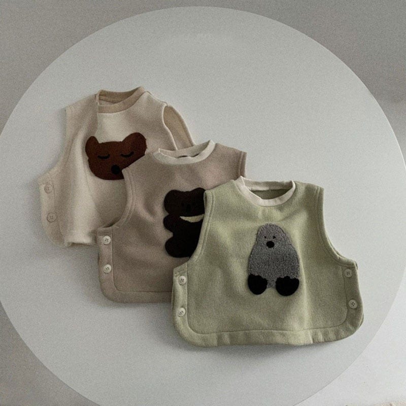 Small Animals Pattern Waistcoat